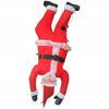 Christmas Inflatable 6.5' Upside Down Hanging Santa