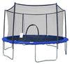 AirZone Outdoor Spring Trampoline with Mesh Padded Perimeter Safety Enclosure 15-ft