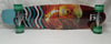 Kryptonics 38" DiamondTail Longboard Complete Skateboard, Sunset Tube
