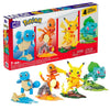 Pokémon Mega Construx Build and Show Bundle Pikachu & Kanto Partner Pokémon