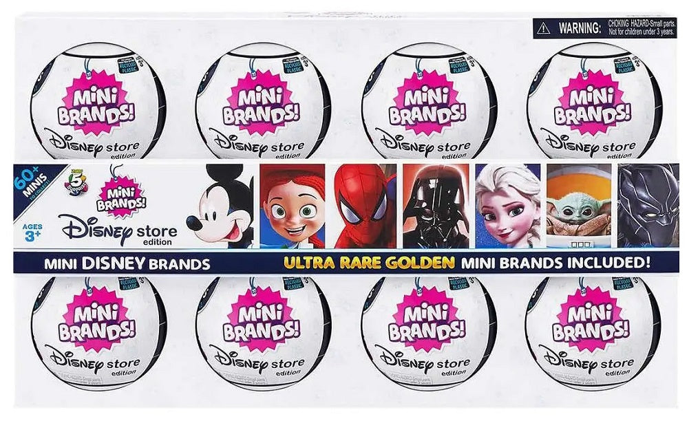 Mini Brands Disney Store 60+ Ultra Rare Golden Minis to Collect