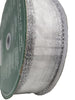 Kirkland Signature Wire Edged White with Silver Edge Ribbon 50 yards 1.5 inches
