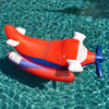 Member's Mark Novelty Seaplane Inflatable Ride-On Pool Float 71in X 33in X 33.5in