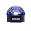 Alsy 6 in Black LED Music Party Light
