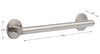 Delta 41818-SS Contemporary Grab Bar 18" Brilliance Stainless Steel