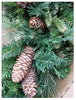 32" Wreath Dual Color LED Pre-Lit Battery Operated