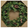 32" Wreath Dual Color LED Pre-Lit Battery Operated