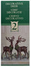 Decorative Wood Carved 19" Tall Reindeer Deer Set 2 Indoor Christmas Decoration