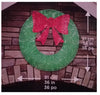 36-Inch Wreath with 150 LED Lights