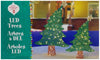 2-Pack Whimsical LED Multi-functional Trees 48" & 36"