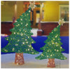 2-Pack Whimsical LED Multi-functional Trees 48" & 36"