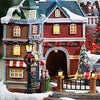 Animated LED Winter Train Village With Music