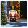 24.5" Holiday Christmas Nutcracker Figurine Indoor/Outdoor
