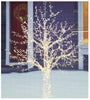 LED 7-FT Fully Lit LED Tree of Lights with 1600 White Lights