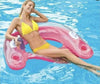 Rare HTF PINK Color New INTEX Sit N Float Inflatable Pool Raft Chair Lounge