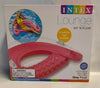 Rare HTF PINK Color New INTEX Sit N Float Inflatable Pool Raft Chair Lounge
