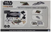 Star Wars Mandalorian Paper Model Kit Boba Fett's Starfighter & Imperial Light Cruiser