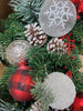 CG Hunter 30" Holiday Wreath Decorated with Pine Cones Ornament & Greenery