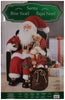 30-inch Fabric Santa Sitting Christmas Decoration