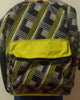 Star Point Backpack with Headphones, Gray & Lime