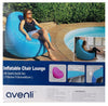 Avenli Inflatable outdoor Chair Lounge, Teal