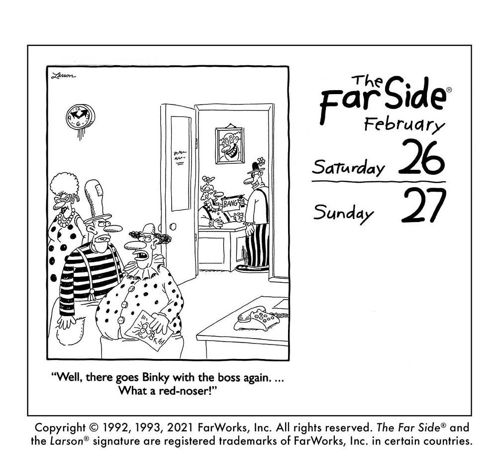 The Far Side Off The Wall Calendar 2022 Calendar Day To Day Calendar The Far Side Off The Wall Calendar 2022 Calendar Day To Day Calendar