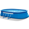 Intex 20ft X 12ft X 48in Oval Frame Above Ground Swimming Pool Set