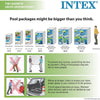 Intex 20ft X 12ft X 48in Oval Frame Above Ground Swimming Pool Set