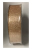 Christmas Premium Wired Edged Ribbon Gold Speckled 1.5" x 50 Yards