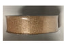 Christmas Premium Wired Edged Ribbon Gold Speckled 1.5" x 50 Yards