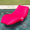 Sun Pleasure Suntan Lounge Pink Pool Float 65" x 32" x 22"