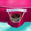 Sun Pleasure Suntan Lounge Pink Pool Float 65" x 32" x 22"