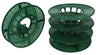 Olive International Christmas Light Storage Reel Bag with 4 Reels Really Red