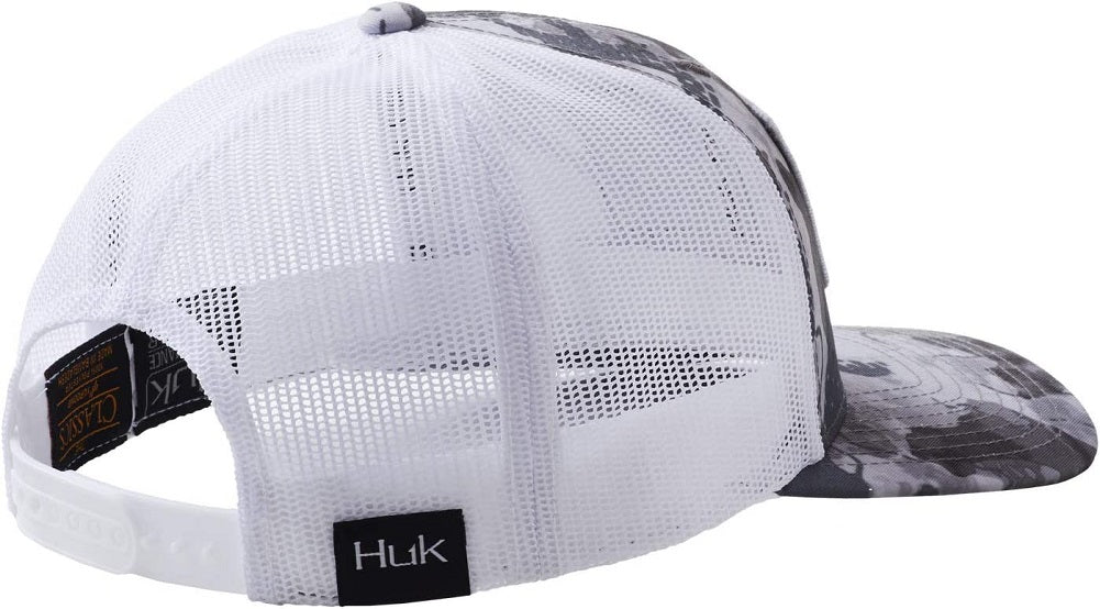 HUK Men's Huk'd Up Angler Anti-Glare Snapback Fishing Hat Hydro San Sa