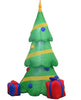 Home Accents Holiday 6.5ft LED Inflatable Airblown LED Christmas Tree with Gift Boxes