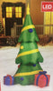 Home Accents Holiday 6.5ft LED Inflatable Airblown LED Christmas Tree with Gift Boxes