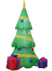 Home Accents Holiday 6.5ft LED Inflatable Airblown LED Christmas Tree with Gift Boxes