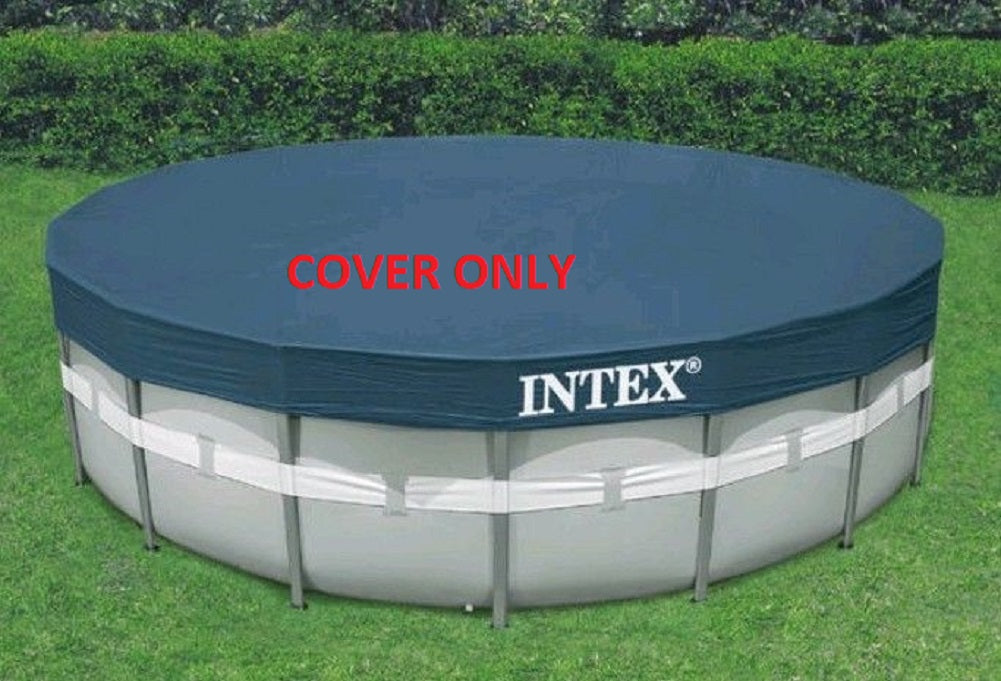 Intex 22 Ft Debris Pool Cover for Ultra Frame Round Swimming Pool