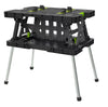 Keter Pro Series Folding Work Table with 4 Mini Clamps 35.8in W x 21.6in D x 29.7in H