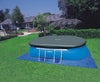 Intex 18ft X 10ft X 42in Oval Frame Pool Set with Filter Pump, Ladder, Ground Cloth & Pool Cover