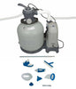 INTEX 2650 GPH Sand Filter Pump & Saltwater System Set w/ Deluxe Maintenance Kit