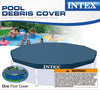 Intex 10 FT Metal Frame Pool Cover, Blue 28030E