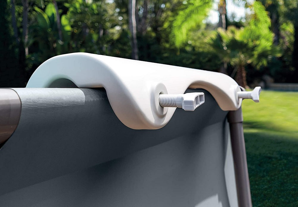 Intex Pool Bench Foldable Seat for Above Ground Pools | My Quick Buy