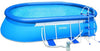 Intex 18' x 10' x 42" Oval Frame Swimming Set with 1000 GPH GFCI Filter Pump
