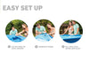 Intex 28210EH 12 Foot x 30 Inch Above Ground Swimming Pool Pump Not Included