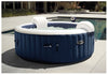 Intex 28405E 4-Person PureSpa Plus Inflatable Spa Bubble Massage Set 77in x 28in