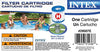 Intex 29007E Filter H Pool Cartridge Filter New 2015-Pools 24 Pack