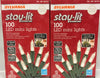 Sylvania Stay-Lit Platinum LED Indoor/Outdoor Christmas String Lights Warm White, 200 ct mini lights