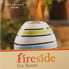 Evergreen Garden Fireside Bright Stripes Ceramic
