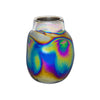 Fireside Glass Irridescent Metallic Fireside